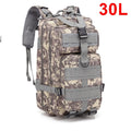 QT & QY-Mochilas Táticas Masculinas, Bolsas de Viagem, Sobrevivência, Pacote de Assalto EDC, Pacote EDC Molle, Trekking e Hunting Bag, 30 L, 45L