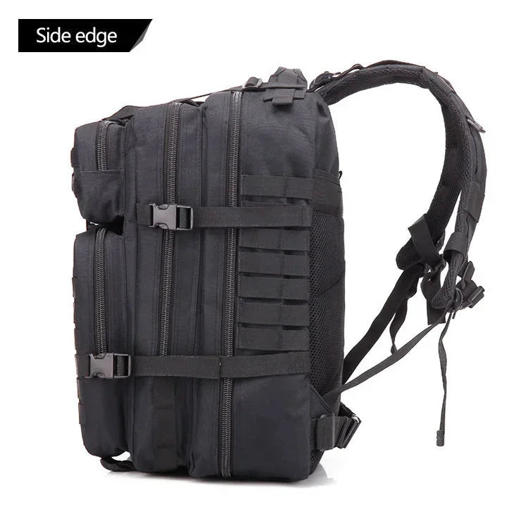 QT & QY-Mochilas Táticas Masculinas, Bolsas de Viagem, Sobrevivência, Pacote de Assalto EDC, Pacote EDC Molle, Trekking e Hunting Bag, 30 L, 45L